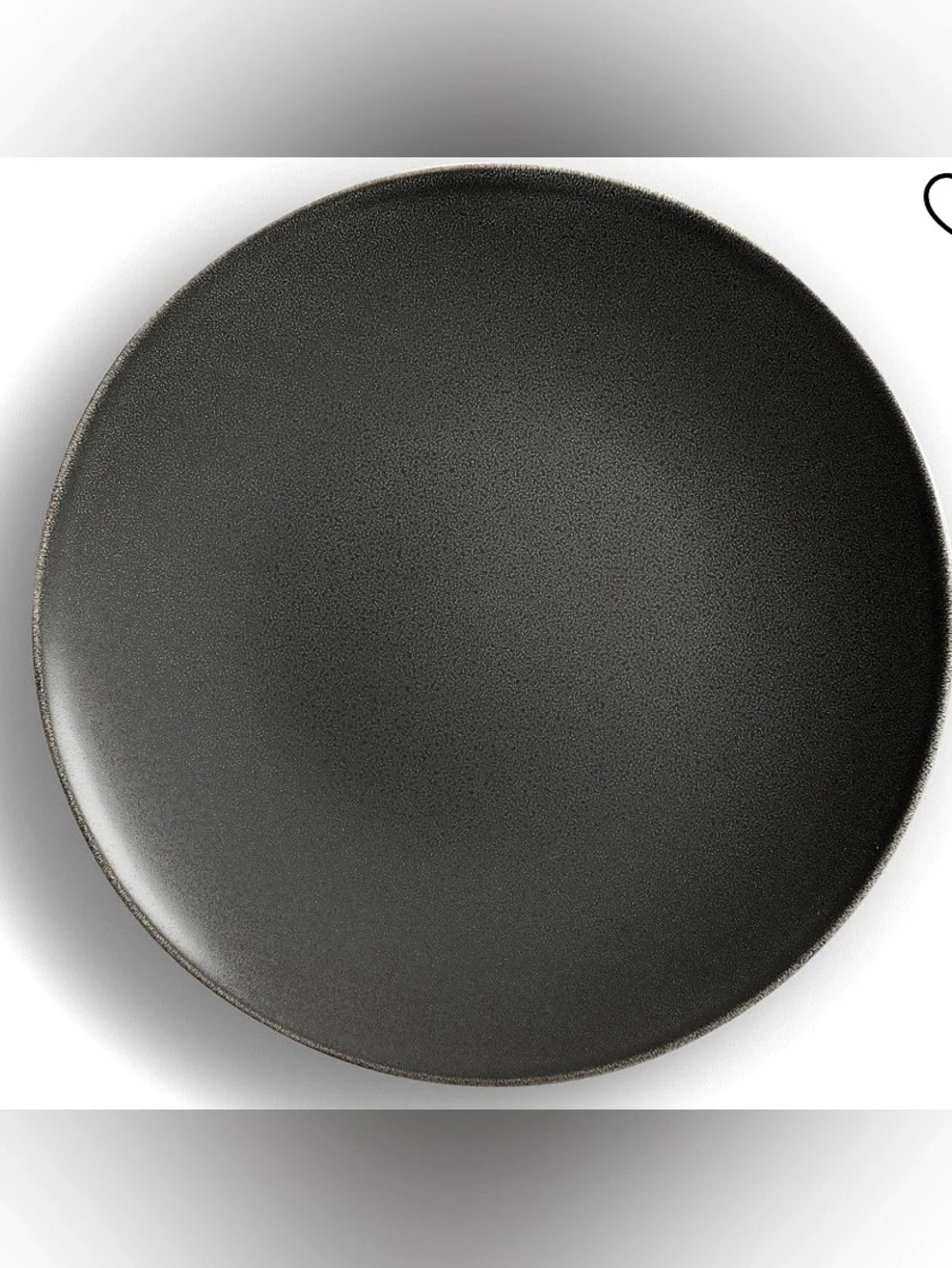 (8) POTTERY BARN mason stoneware 10 3/4” dinner plate in charcoal - excellent ⭐️